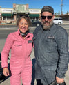 LAST 1  ZENITH Dyneema® Armored Coveralls DUSTY PINK