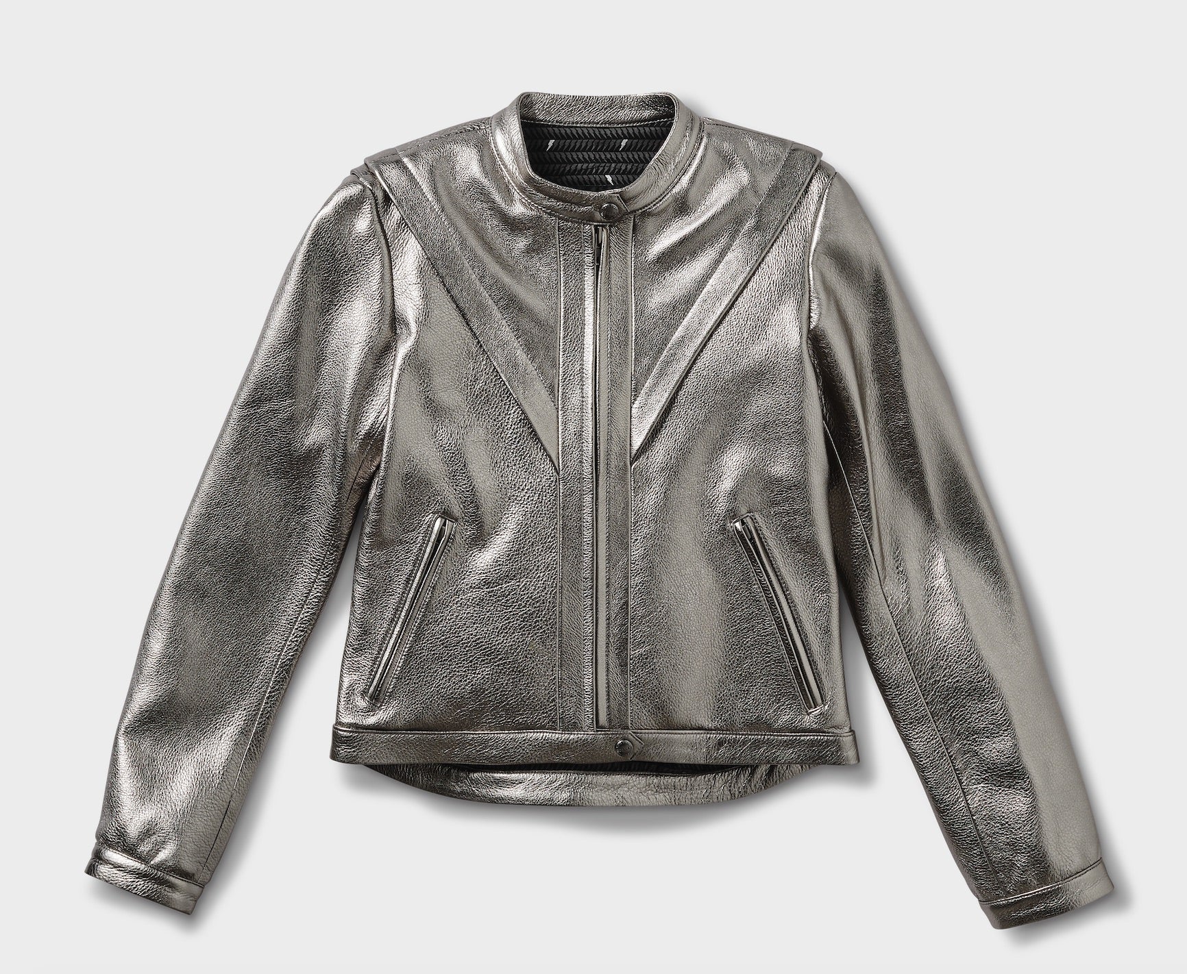 STARFIELD MX Armored Leather Jacket BLACK/WHITE – STELLAR Moto Brand